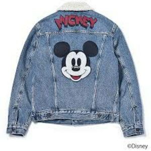 NWT Levi's X Mickey denim jacket